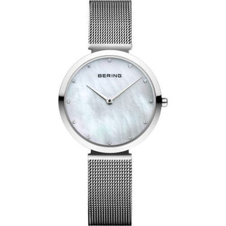 Bering Ladies Mother-of-pearl Stainless Steel Watch