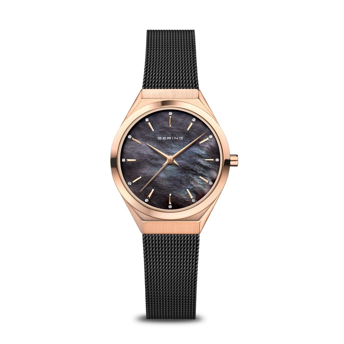 Rose gold mother of pearl watch sale
