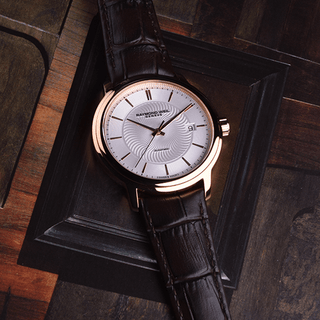 Raymond Weil Rose Gold Plated Automatic Maestro Watch