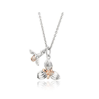 Clogau Honey Bee Orchid Necklace