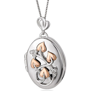 Clogau Tree Of Life Diamond Locket Necklace