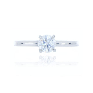 A&s Engagement Collection Platinum 0.61ct Diamond Solitaire