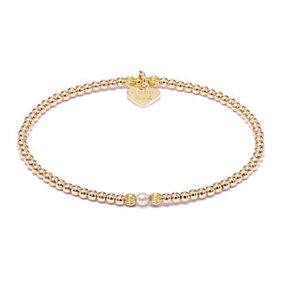 Annie Haak Gold Aster Pearl Bracelet