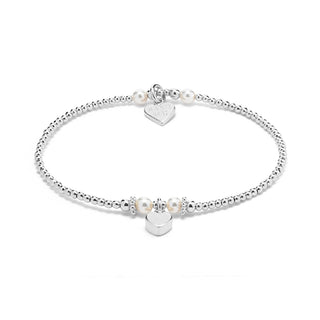 Annie Haak Silver And Pearl Ceremony Bracelet