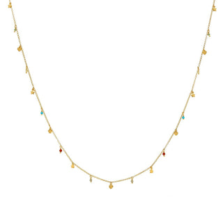 Annie Haak Gold Dainty Heart And Star Necklace