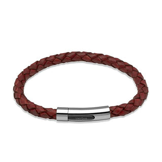 Unique & Co Brown Leather Bracelet - 21cm