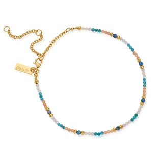 Chlobo Yellow Gold Plated Blissful Freedom Anklet