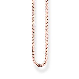 Thomas Sabo Rose Gold Plated Venezia Chain Necklace - 42cm