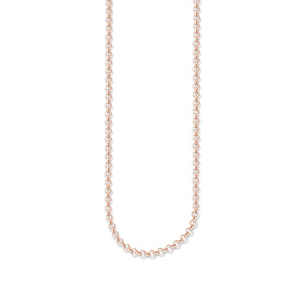 Necklace for women with circle pendant, rosé | THOMAS SABO