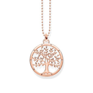 Thomas Sabo Rose Gold Tree Of Love Necklace