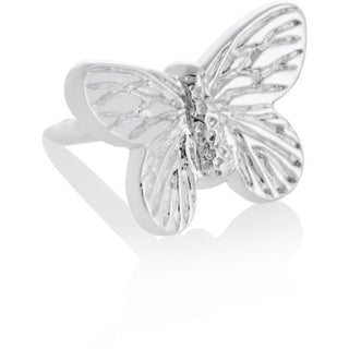 Olivia Burton Silver Plated Butterfly Pin