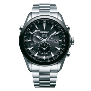 Seiko Astron Gents Stainless Steel Gps Solar Watch