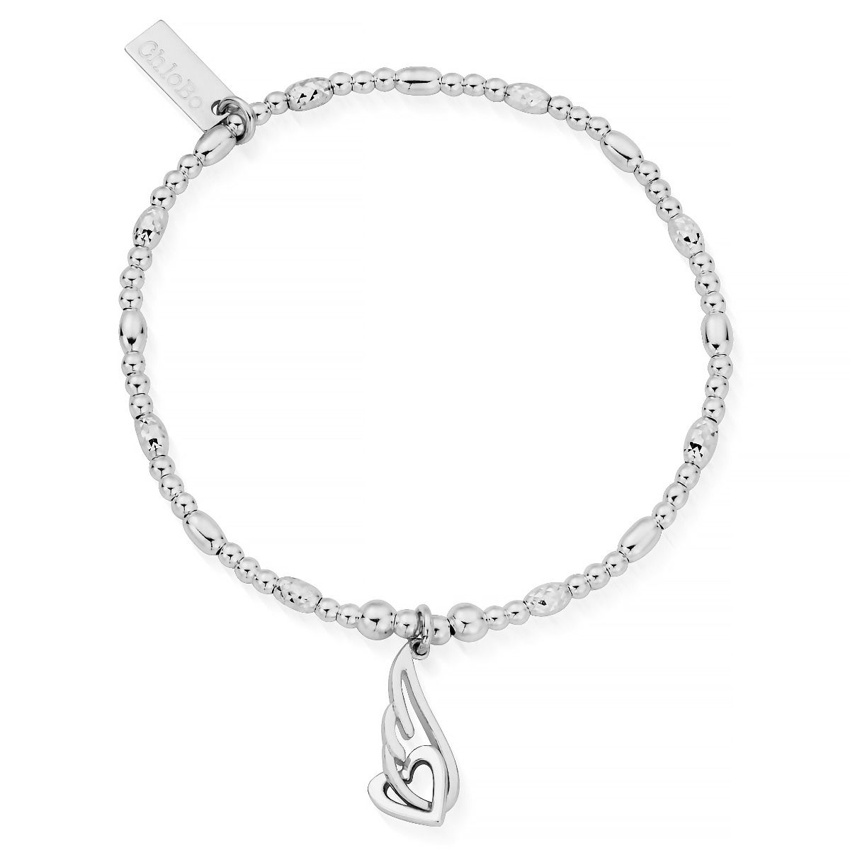 Single Angel Wing Bracelet | Fine jewelry solid silver gold-finish  necklaces bracelets earrings