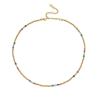 Chlobo Yellow Gold Plated Shadows Of Peace Necklace