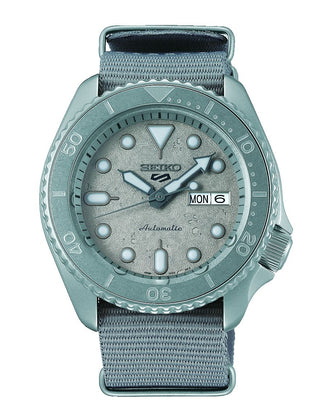 Seiko 5 Sports Gents Grey Cement Automatic Watch