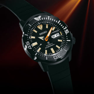 Seiko Prospex Gents Black Series Limited Edition Monster Automatic Watch
