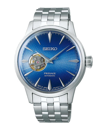 Seiko Presage Gents Stainless Steel Blue Automatic Watch