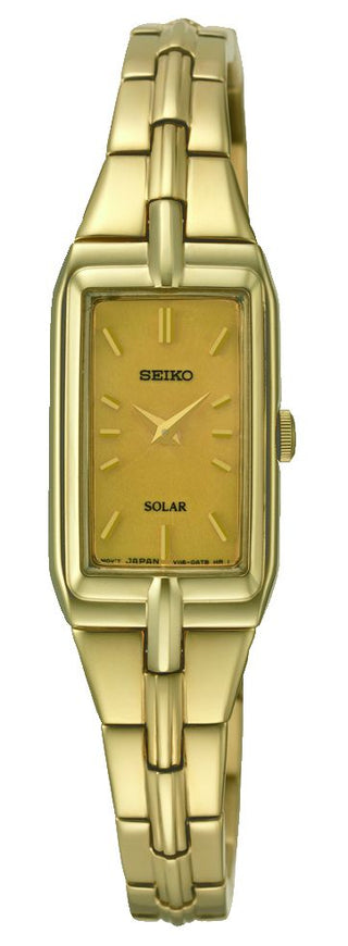 Seiko Ladies Gold Plated Solar Watch