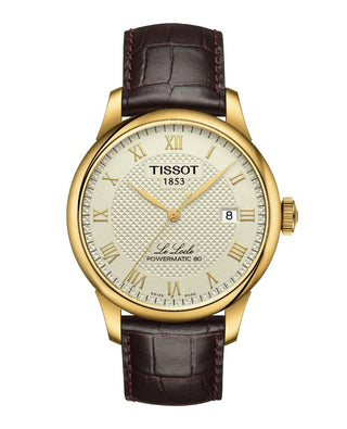 Tissot Gents Le Locle Yellow Gold Plated Automatic Watch