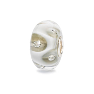 Trollbeads Drops Of White Charm