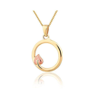 Clogau 9ct Yellow Gold Tree Of Life Circle Necklace