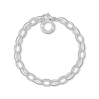 Thomas Sabo Silver Heavy Link Charm Bracelet - Medium