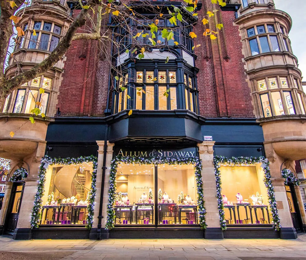 The Allum & Sidaway Salisbury flagship store on Minster Street.